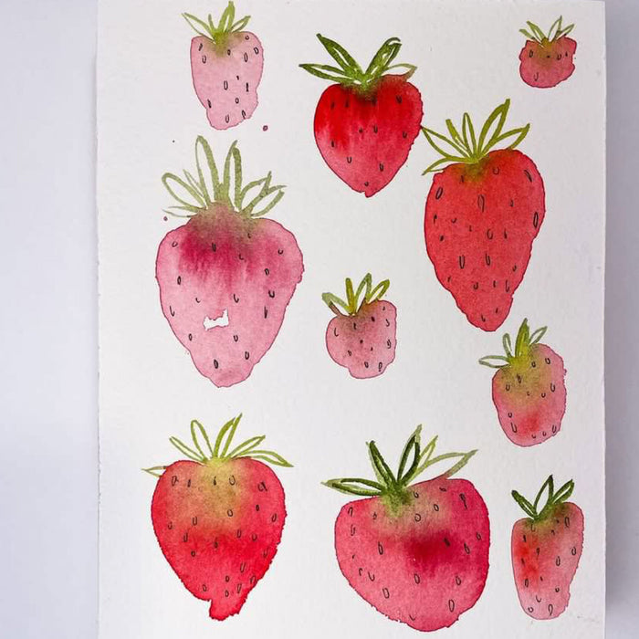 Strawberries Paint Night - April 19th