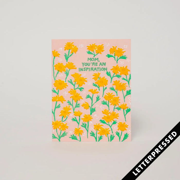 Mom Wildflowers Card