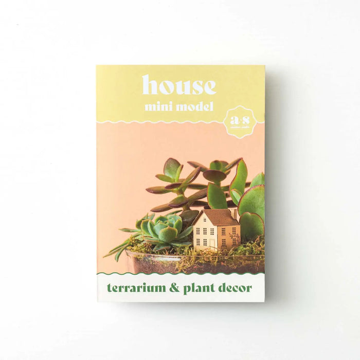 Mini Model House - Terrarium decoration DIY kit