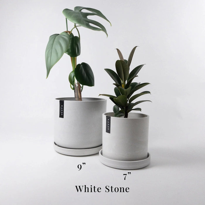 9" Kanso Designs Pot - Stone